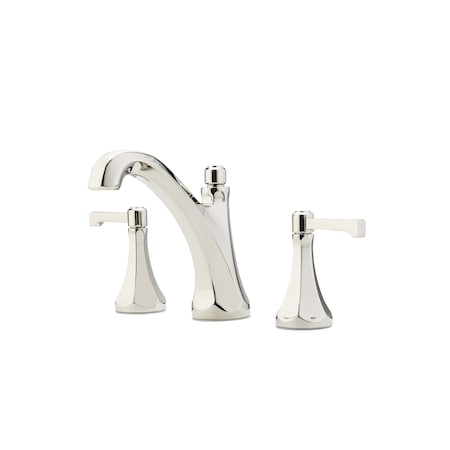 Pfister Arterra Two Handle Widespread Lavatory Faucet Polished Nickel